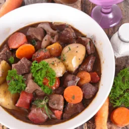 Viande bourguignon