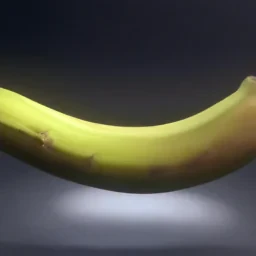 Une banane qui cour