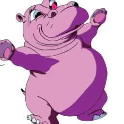A hippo dancing