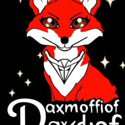 A fox who gets diamonds and it become diamondfox