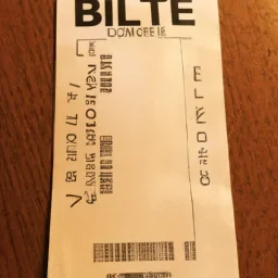 Le billet d’entrée