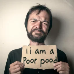 I am poor