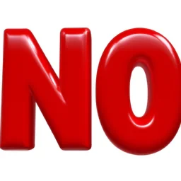 No