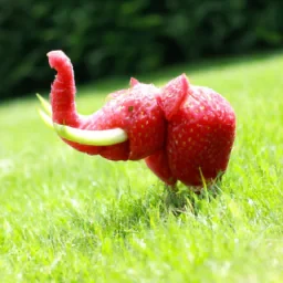 Strawberies éléphant