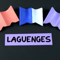 Langues etrangères