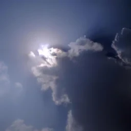 Sun and clouds
