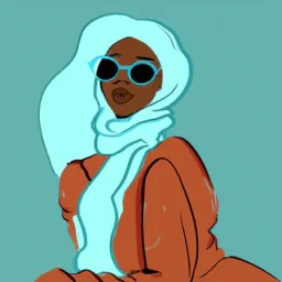 Une femme couleur et très motivée