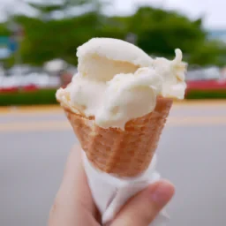 Satisfy icecream eater