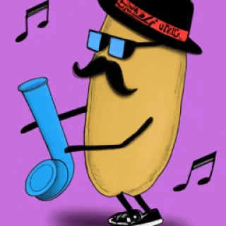 Pringles qui joue de la musique