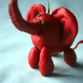 Strawberry elephant