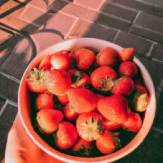 Des fraises