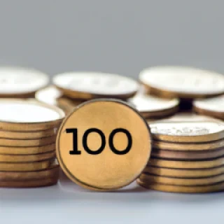 100