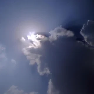 Sun and clouds