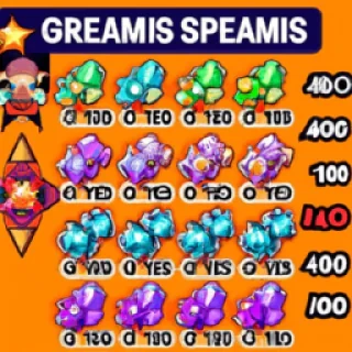 Des gems dans Brawl star 850000