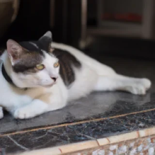 A cat