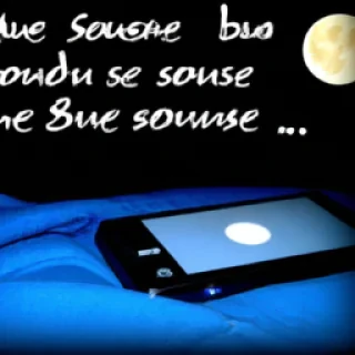 Un message audio souhaitant une bonne nuit