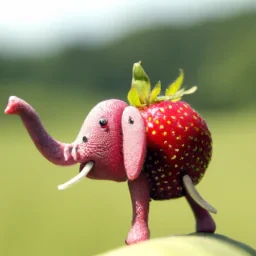 Straberry éléphant